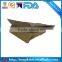 Octagonal Seal Zipper Kraft Paper Bag Flat Bottom Box Pouch