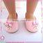 Fashion 2016 customize doll shoes 18 inch for sale