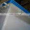 20L 8KG plastic pp rice box container with wheels