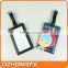 Personalized Printing Plastic hang tag for baggage
