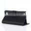 Newest product flip pattern wallet leather case for Blackberry LEAP with stand