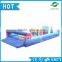 Promotion 0.55mm PVC inflatable water obstacle course, inflatable tunnel game,inflatable obstacle course for sale