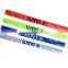 Glow in the dark safety waterproof reflective snap wristband