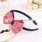 High Quality Girls Korean Fashion Bow Headband Hairband Elegant Hair Accessories Lovely Cute Baby Girls Hair Jewelry