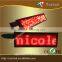 Factory price Programmable LED scrolling message Red 1144 Badge Chinese or worldwide language