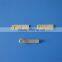 pure color rectangle custom logo jewelry tags engraved