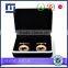 Factory supply black cufflinks box top quality jewelry boxes wholesale