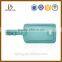 Wholesale Custom Genuine Leather Luggage Tag business card size luggage tag
