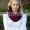 New Trendy Women's Hole Design Knit Infinity Scarf Wholesale