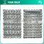 5MM U Clear Cystal Rhinestone 3MM Crystal Tassel Rhodium Metal Belt Buckle
