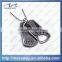 custom antique old color couple metal dog tag opener