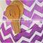 trendy chevron ombre chef apron pattern with adjustable neck and waist ties