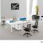 Modern Elegant School Office Group Melamine Staff Employee Desk (FOH-N1212-1P)