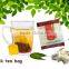 black tea bagged with ISO