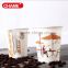 8oz Vertical customized high-quality logo printed ripple wall coffee paper cup                        
                                                Quality Choice