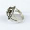 Huge !! Smoky Quartz 925 Sterling Silver Ring, Exporter and Wholesaler, Silver Jewelry Manufacturer
