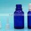 15ml 1/2 oz glass essential oil bottle for white black tamper-evident cap