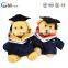 2015 Best Selling Cheap Price Stuffed Animals The Graduation Teddy Bear