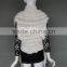 Rabbit Fur Knit Cardigan/women White Fur Vest/rabbit Fur Knitted Vest