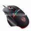 New Design Full Color RGB LED Illumination Black Optical Gaming Mouse