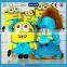 Yellow lovable durable pet clothes for small dog
