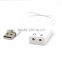 High speed USB external sound card audio adapter support 7.1 channel