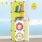 Cute cartoon picture baby bedroom children bookcase furniture