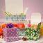 custom made premium fancy paper sweets packaging boxes