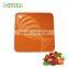 Square shape food grade silicone table mat