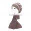 Winter hat and scarf knit kit