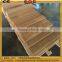 Yellow wooden sandstone wall