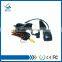 HD dual lens car DVR with1080P+480P loop video and voice recording