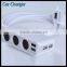 Car Splitter 4 Port Car Solar Charger Usb