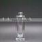 100 ml flat square transparent make-up perfume glass bottle