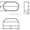 Singapore,6W,550Lm,Flush Mounted Outdoor LED Bulkhead Light, AC100-265V, IP65 LED Bulkhead Lamp