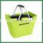 Used double hand folding shopping basket