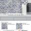 Purple Glass Mosaic Pictures for Interior Decoration (PMH034-35)