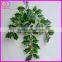 Christmas Decoration Supplies artificial green leaves with berries for christmas decoration