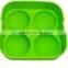 Home & Garden homemade Ice Cream Tools 4 cavities sphere silicone ice ball cube tray