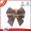 Gift Packing Use Gold Metallic Ribbon Bows With Bell