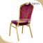 Hotel furniture good quality steel stacking banquet chair reasonable price