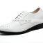 High class genuine leather white lace up men pointed toe shoes/import shoes to india/designers brand shoes