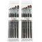 Transon 102 Filbert Head Weasel Hair Black Handle Artist Painting Brush Set