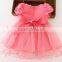Christmas Elegant baby dress Rose Decoration Elegant baby dress