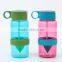 BPA free Tritan sports joyshaker plastic water bottle with straw