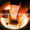 Medium frequency induction cast iron melting furnace