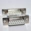 D-sub db connector for wire female 15 pin