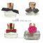 Making organza rose for perfume bottle ,ribbon bow tie for tottle decoration