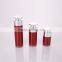 New Design Love Shape Rotary Pump Head Plastic Bottles, Acrylic Airless Bottles for Personal Care