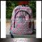 Personalized Pink Mint Floral Girl Embroidered Bookbag